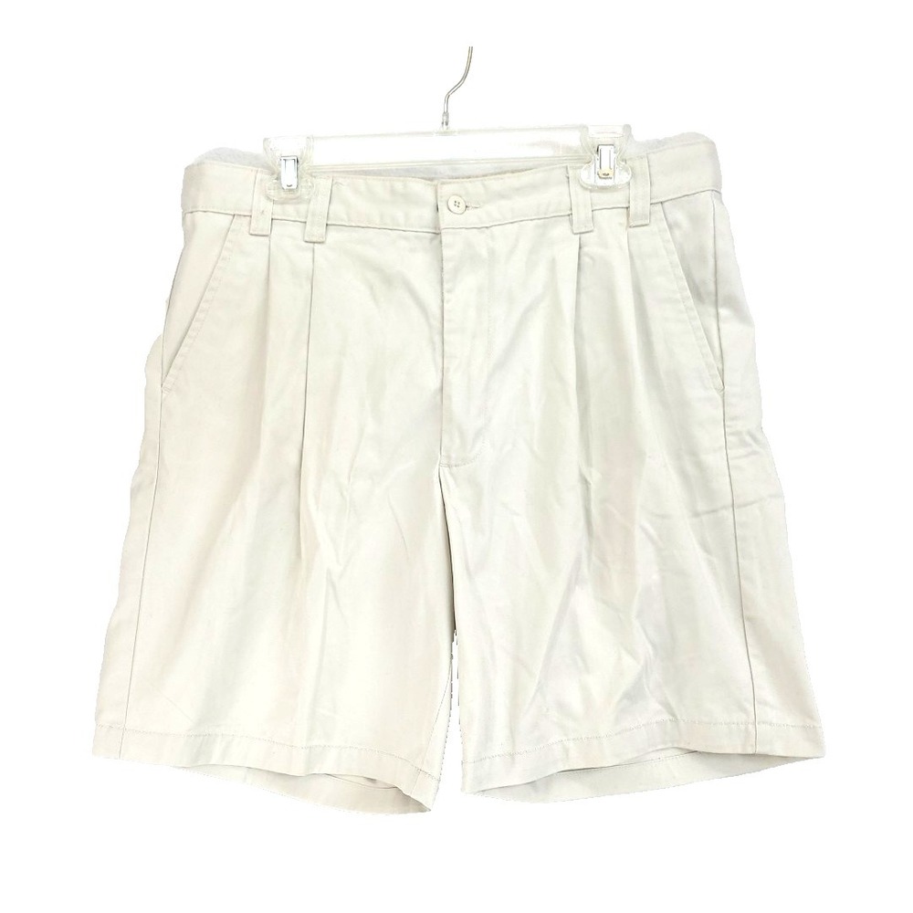 Vtg Duck Head Pleated Front Chino Shorts Sz 36 Golf Beach Vacation Cruise Resort